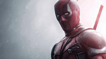 Deadpool Deadly Smirk, deadpool, superheroes, artwork, art, digital-art, ai HD wallpaper