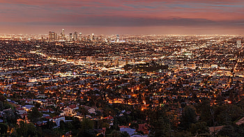 Night city view, Above the clouds, , City lights HD wallpaper