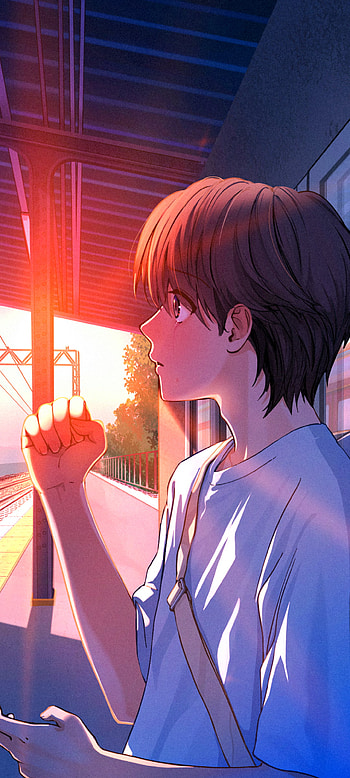 Radiant Anime Boy – Perfect Vibes, Anime, boy, anime boy HD phone wallpaper
