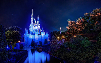 Disney world background wide HD wallpaper