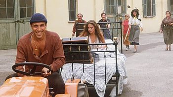 Adriano Celentano, Collaborating with Ornella Muti, Iconic performances, Endearing chemistry HD wallpaper