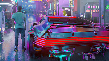 Quadra V Tech Cyberpunk 2077 Car , cyberpunk-2077, 2021-games, games, behance, retrowave, artist, artwork, digital-art HD wallpaper