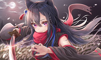 Ichinose-Uruha, Uruha, girl, Anime, Ichinose HD wallpaper