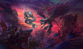 Total War Warhammer 3 Tzeentch Vs Cathay, total-war-warhammer-3, total-war-warhammer, games, pc-games, 2022-games, artstation HD wallpaper