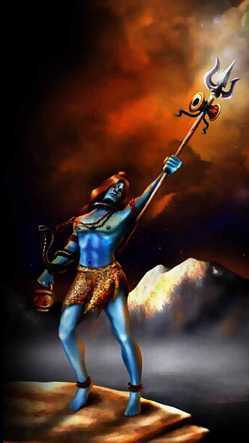 Mahakal, vish pyala HD phone wallpaper
