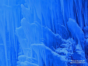 Blue Ice, winter, blue, frozen, ice HD wallpaper