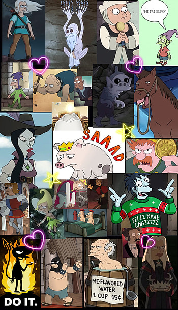 Disenchantment, art, cartoon HD phone wallpaper
