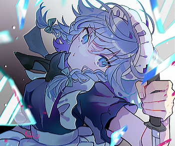 Sakuya Izayoi, Sakuya Izayoi, Anime, Touhou HD wallpaper