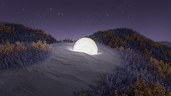 Unexpected Land Chrome Os Dark, chrome-os, artist, artwork, digital-art HD wallpaper