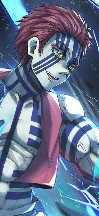 Akaza — Upper Moon Fury (Demon Slayer ), Akaza (Demon Slayer: Kimetsu no Yaiba), Anime, Demon Slayer: Kimetsu no Yaiba HD phone wallpaper