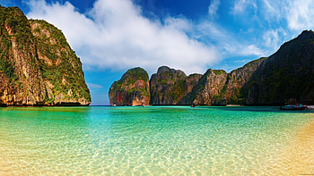 Phi Phi Travels, Tropical paradise, Island bliss, Thailand's hidden gem HD wallpaper