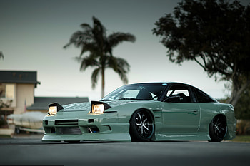 Nissan 240SX, Hellaflush HD wallpaper