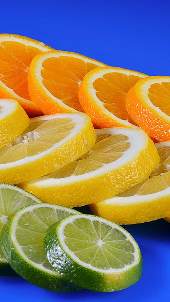 Lime and orange, Lemons HD phone wallpaper