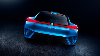 Peugeot Instinct Concept Car Rear, peugeot-instinct, peugeot, cars, concept-cars, 2017-cars HD wallpaper