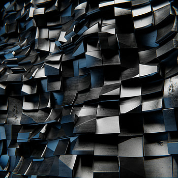 3D, Relief, Metal, Volume HD phone wallpaper