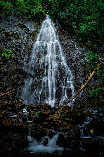 Nature, Water, Stones, Rocks, Waterfall, Flow, Stream HD phone wallpaper