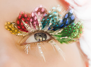my eyes, eyes, colorful, beautiful, lashes HD wallpaper