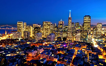 Cities, Sky, City, Building, View From Above, Megalopolis, Megapolis, California HD wallpaper