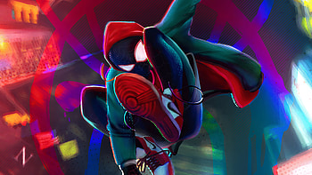 Spiderman Miles Artwork , spiderman, superheroes, artwork, artist, digital-art, behance HD wallpaper