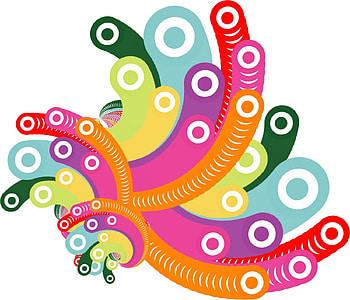Fantasy, Vector, Circles, Flash, Emotions HD wallpaper
