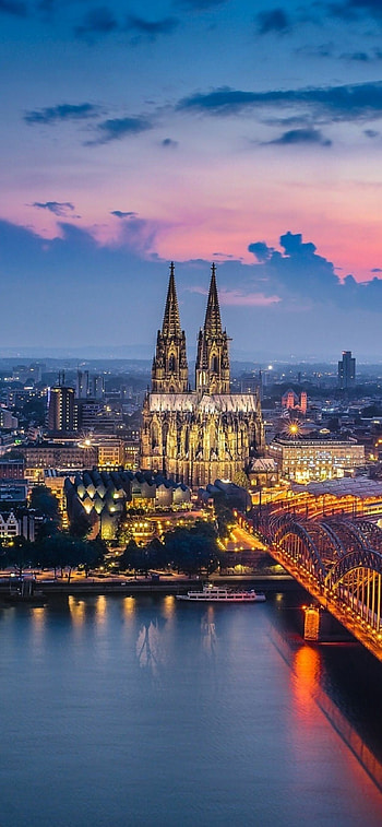 Cologne Cathedral, Germany HD phone wallpaper
