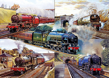 Trains for Marianne (Plume-dargent), steamtrains, locomotive, steam, railroad HD wallpaper