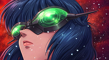 The Ghost In The Shell 2026, Motoko Kusanagi anime girl waifu retro anime, Cyberpunk HD wallpaper