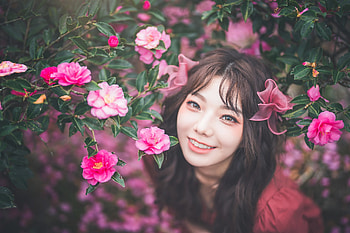 Chuchu, girl, model, asian HD wallpaper
