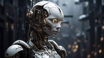 Robotic soldier, soldier, robot, AI Art, Mechanism HD wallpaper