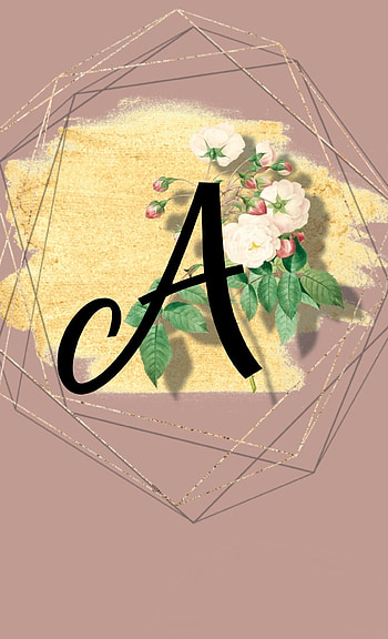 Litera A, literă, artă HD phone wallpaper
