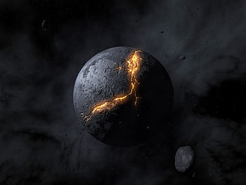 Landscape, Planets, Universe HD wallpaper