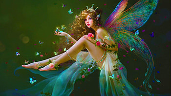 fairy , High resolution fairy backgrounds, Fairy art, Fairy fantasy illustrations HD wallpaper