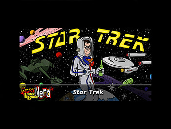 AVGN Star Trek, game, humor, star trek, nerd HD wallpaper