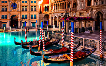 Gondola ultra , Scenic view, Tranquil ride, Italy HD wallpaper