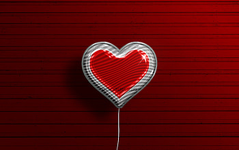 I Love Chieti, , realistic balloons, red wooden background, Day of Chieti, Italian cities, flag of Chieti, Italy, balloon with flag, Chieti flag, Chieti HD wallpaper