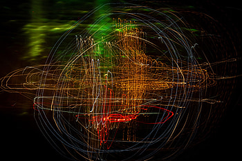 Abstract, Lines, Neon, Stripes, Streaks, zelight, Glow HD wallpaper