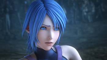 Aqua, Kingdom Hearts Heroine, Keyblade Wielder, Courageous Fighter HD wallpaper