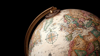 Vintage, Globe HD wallpaper
