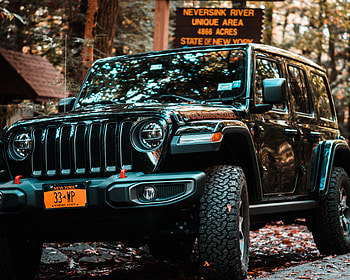 Black Jeep wrangler, 2021 HD wallpaper