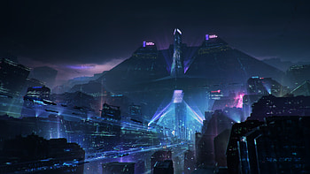 Netspectre: Nexus, Sci Fi, city, sci fi city, futuristic, cityscape, futuristic city HD wallpaper