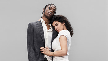 Travis Scott, Kylie Jenner HD wallpaper