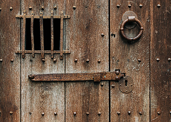 Wooden door, texture HD wallpaper