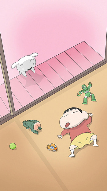 Shinchan, lazy HD phone wallpaper