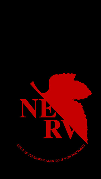 NERV Emblem Neon Genesis Evangelion Anime , Anime, Neon Genesis Evangelion HD phone wallpaper
