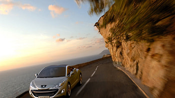 pegeot car crossing mountain, crossing, car, pegeot, mountain HD wallpaper