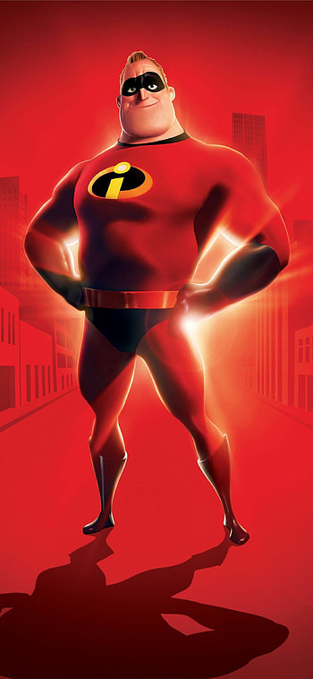 The Incredibles, background, Disney Pixar, Movies HD phone wallpaper