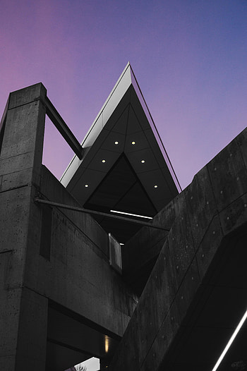Architecture, Building, Miscellanea, Miscellaneous, Grey, Concrete HD phone wallpaper