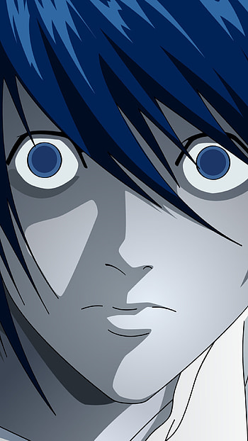 L Lawliet, Blue Eyes HD phone wallpaper