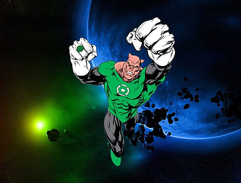 Kilowog, DC Comics, Superheroes, Comics HD wallpaper
