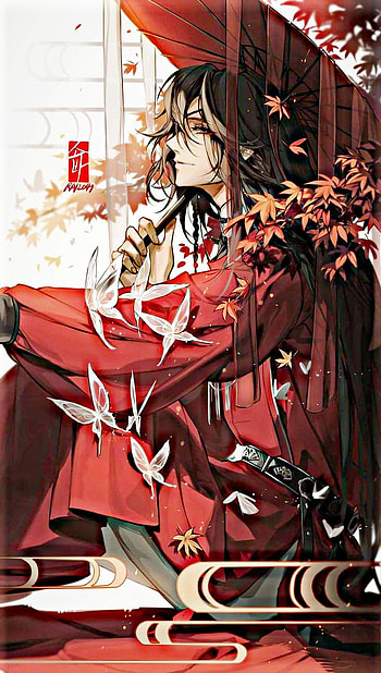 ^_^ pero mejorado xd, tgcf, anime chino, tian guan ci fu, mxtx, hua cheng HD phone wallpaper